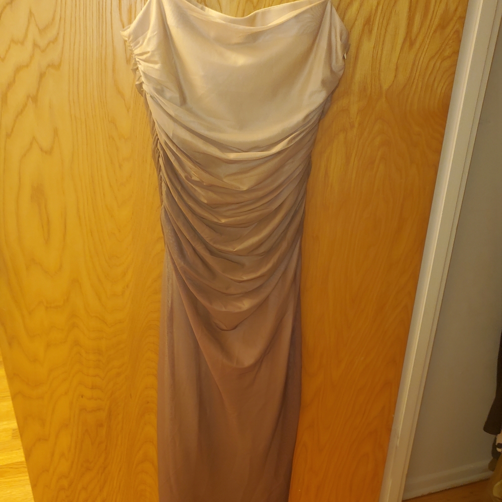Micas Strappy Ombre Cream To Brown